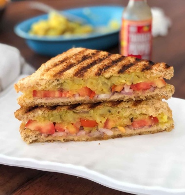 Grilled Potato Sandwich