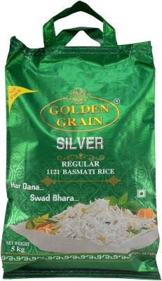 Golden Grain Silver Regular 1121 Basmati Rice 5 kg Pack