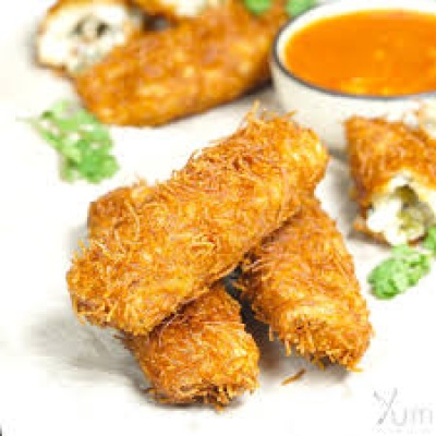 Kurkure Cheese Rolls Full Plate